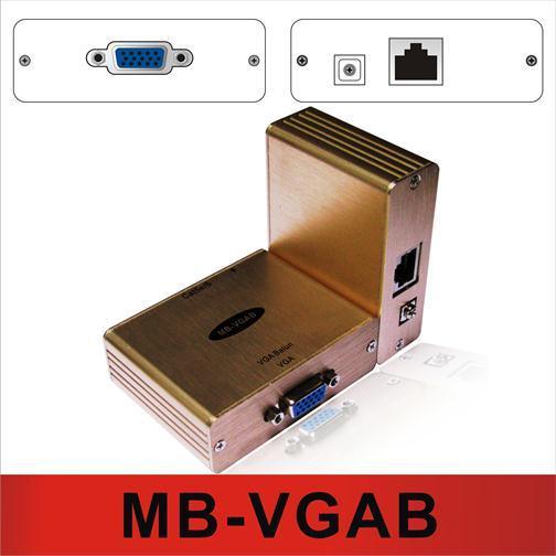 深圳迈贝监控VGA视频双绞线传输器60米